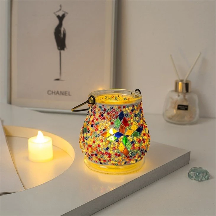 DIY Mosaic Glass Flower Vase